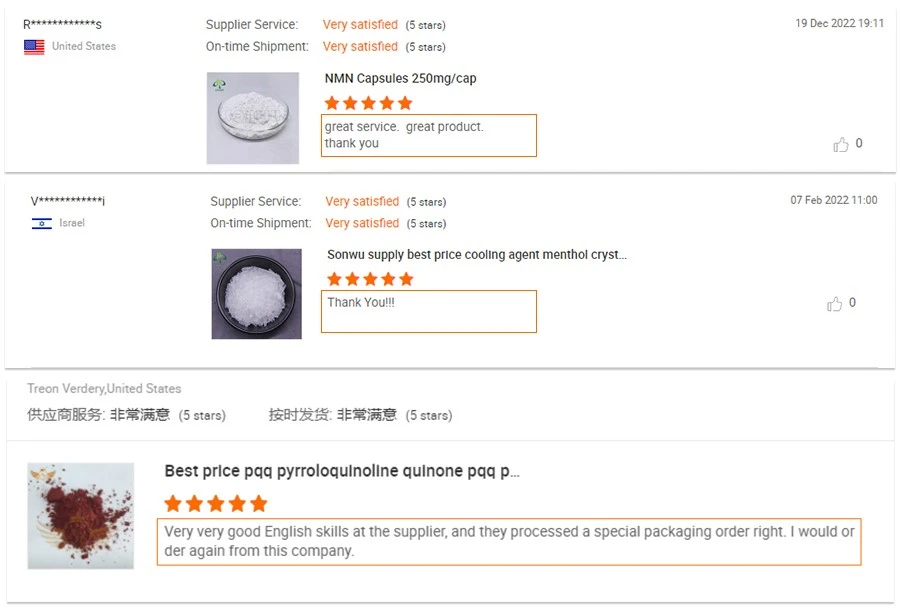 Customer evaluation Customer evaluation