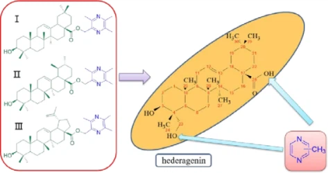 Hederagenin structure Hederagenin structure
